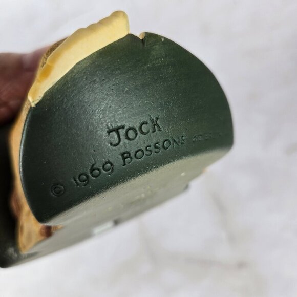 Vintage Bossons Head "Jock" 1969 Chalkware Wall Hanging 3D Discontinued - Picture 5 of 11